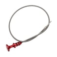 thumbnail image 1 of Varilla de medición de aceite de motor Unique Bargains, indicador de nivel de aceite de doble orificio para Mini Cooper S 1.6L L4 sobrealimentado R52 R53 R56 02-08, metal rojo, 1 of 6