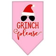 thumbnail image 5 of Mirage Pet Grinch Please Screen Print Bandana Black Large, 5 of 9