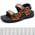 thumbnail image 2 of Sandalias cómodas para caminar Sandalias de verano con soporte para el arco Punta abierta Antideslizante para hombres, 2 of 7