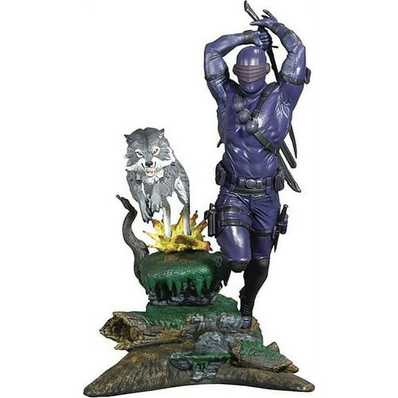 Diamond Select - DCD 40th G.I. Joe Gallery Snake Eyes Variant PX PVC Statue, Diamond Select, Gifts