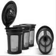 thumbnail image 3 of 3pcs/pack Reusable Single Filter Pod K Cups for Keurig Coffee Makers with one Coffee Spoon, 3 of 4