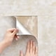 thumbnail image 5 of Azulejo de cerámica de imitación autoadhesivo, panel de plástico de aluminio y PVC, pegatina de pared 3D impermeable para cocina, baño, papel tapiz para decoración del hogar, 5 of 5