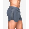 thumbnail image 1 of Pantalones cortos deportivos de secado rápido para entrenamiento físico, de malla elástica, para maratón, pista y campo, de verano, nuevos para hombres, 1 of 6