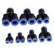 thumbnail image 3 of 5pcs / lote Piezas neumáticas de 3 vías AIRE Conector neumático AIR ANULY 4/6 / 8/10 / 12MM Tubería de tubos Accesorios de junta rápida Push in Conectores, 3 of 7