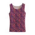 thumbnail image 7 of uublik Women's Thermal Shirts Fleece Pullover Sleeveless Undershirt Tops Warm Winter Base Layer Coffee, 7 of 7