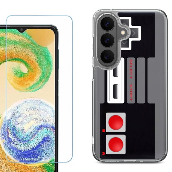 Phone Case for Samsung Galaxy A37 5G, with Screen Protector, by OneToughShield - Game Controller