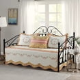 thumbnail image 2 of Home Soft Things 4 Piece Embroidered Daybed Bedspread Set - Esme - 75"x39", 2 of 14