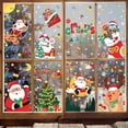 thumbnail image 4 of Pegatinas de decoración navideña para ventana, regalos de Papá Noel, pegatina de espejo de Feliz Navidad, árbol de Navidad, pegatina de vidrio para ventana, Año Nuevo 2024, 4 of 4