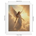 thumbnail image 2 of Paint by Numbers Kit for Adults, Angel Wings Sunset Sky Fantasy Paint by Numbers, Easy Paint by Numbers Kit for Adults Beginner, DIY Adult Paint by Number Kits on Canvas, 12x16in Home Decor, 2 of 7