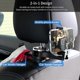thumbnail image 4 of Car Seat Headrest Hooks, 2 Pack Durable Car Back Seat Hooks Hanger Dual-layer 360 Rotation Hoo, 4 of 5