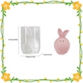 thumbnail image 3 of fsxdhpcsgfc Cute Minimalist Heart Bunny DIY Silicone For Handmade Resin Epoxy Candles And Small Resin for Jewelry Oval Frame for Painting Tray for Resin Casting Set 3 Guitar Stand Rolling Glass Nail, 3 of 7