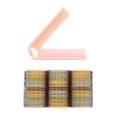thumbnail image 2 of 4pcs Hair Styling Rollers Rizadores Desenredante - 02 Macarena Rulos para el cabello Rulos, 2 of 8