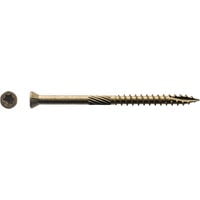 Western Builders Supply Big Timber Trim Head Screws 5THB9212 - Bronze Star - 500/Box, 9 x 2-1/2 In
