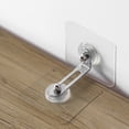 thumbnail image 3 of Naturegr 6 Set Wall Anchors Adhesive No Drill Metal Easy Installation Anti-Tipping Anchors Household Supplies, 3 of 8