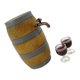 thumbnail image 5 of Miniature Red Wine Barrel Set 1 Set Wine Cellar Decoration Pub Bar Decor Party Supplies with Faucet and Wine Glass, 5 of 5