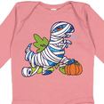 thumbnail image 4 of Inktastic Halloween Dinosaur Mummy Boys or Girls Long Sleeve Baby Bodysuit, 4 of 5
