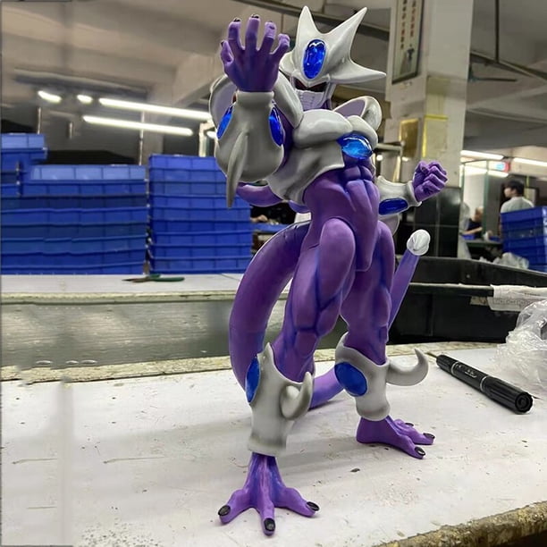 Figura de acción de Dragon Ball para niños, modelo de colección de PVC, Enfriador de forma Final, Coora dorada, regalos, 33cm Gong Bohan LED