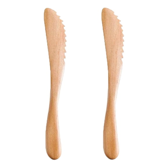 Xmarks 2 Pack Wedding Cake Spatula, Wooden Cake Cutting for Wedding, Rustic Cake Cutter Pie Server Gift for Bridal Shower Anniversary Birthday