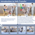 thumbnail image 7 of EZ Assistive Sit-to-Stand Lift Sling for Patient Transfer, Padded Back Support, Adjustable Stand Assist, 500 lb Capacity, Medium, Blue, 7 of 7