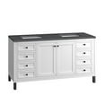thumbnail image 7 of James Martin Vanities 305-V60d-3Csp Chicago 60" Free Standing Or Wall Mounted Double Basin, 7 of 7