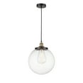 thumbnail image 2 of 616-1PH-BAB-G202-14-Innovations Lighting-Beacon - 1 Light Cord Hung Mini Pendant In Modern Style-17.63 Inches Tall and 13.75 Inches Wide-Black Antique, 2 of 5