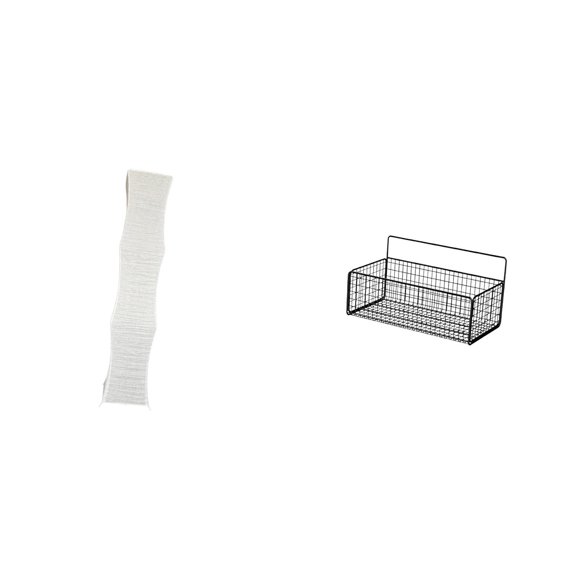 Pantalla De Lámpara De Papel Para Sala De Estar Con Cestas Colgantes Flotantes Y Organizador De Almacenamiento De Alambre Metálico Para Decoración De Cocina Y Baño