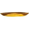 thumbnail image 4 of Canoe Teak Wood Bowl, 4 of 7