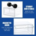 thumbnail image 4 of Stelive 6PCS Shoe Display Box Shoe Box Storage Container Stackable Shoe Storage Box 33.4x27.5x22.3cm, 4 of 12