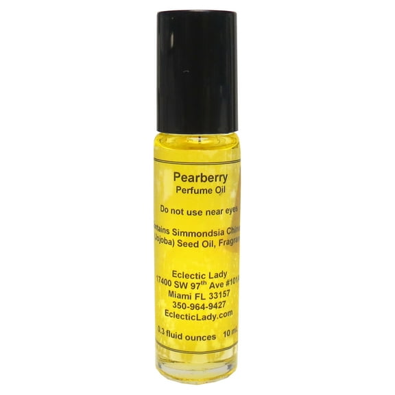Pearberry Perfume Oil, 0.3 Oz Portable Roll-On Fragrance