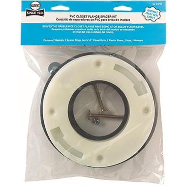 Part 012760 Closet Flange Spacer Kit 4 With 2Ga, by Harvey, Single
