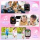 thumbnail image 5 of Reloj inteligente para niños 26 juegos: cámara HD y reproductor de vídeo, música MP3, control parental, 13 despertador, podómetro, relojes inteligentes impermeables IP68 para niños de 4 a 10 años, 5 of 5