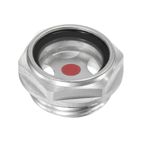 Uxcell Air Compressor Oil Sight Glass G1 Toughened Glass for Air Compressor