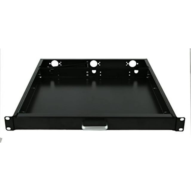RAISING ELECTRONICS Support de Rack 1U Plateau Coulissant pour Clavier Cantilever pour Serveur Réseau de Données