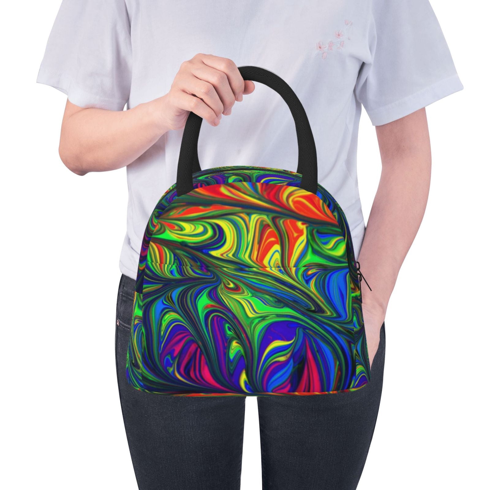 Hirioo Pride Rainbow for Eco-friendly Lunch Box,Leakproof Lunch Box for School, Work, Travel, and Picnics,Perfect for Meal Prep