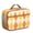 Citrus-7, variant on Durable Insulated Lunch Bag With Classic Red And Black Buffalo Plaid, Lightweight Portable Lunch Tote For School, Daycare, Travel. Perfect For Rustic Farmhouse, Retro, And Geometric Plaid Lovers