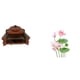 thumbnail image 1 of Sofá Miniatura, Sillón Individual, Modelo DIY, Accesorio, Muebles, Habitación, Micropaisaje, Regalo, Decoraciones, Calcomanía De Pared, Decoración Artística, Pegatina Decorativa Retro De, 1 of 8