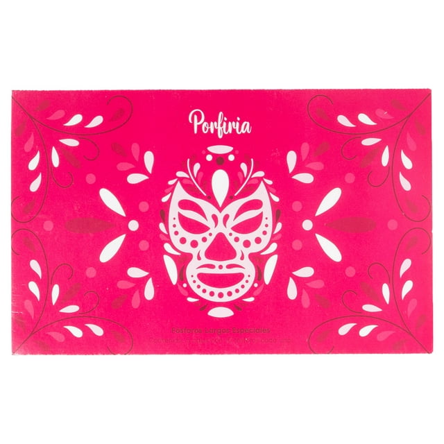 Fósforos Porfiria Leyendas de México Rosa 5 Cajitas con 10 Pzas. c/u