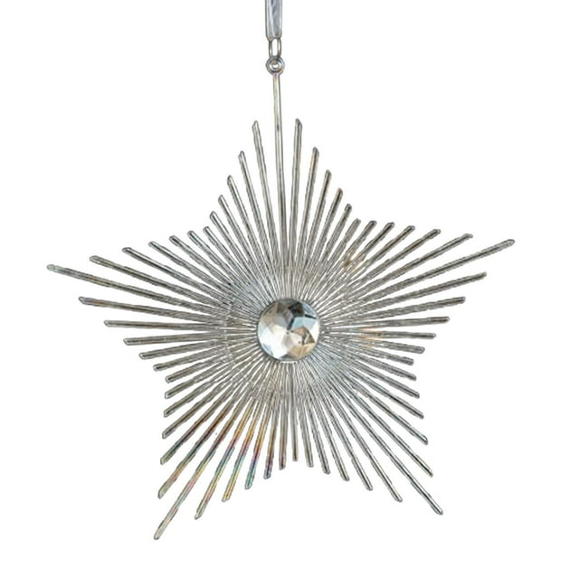 Adorno colgante para árbol de Navidad, adornos colgantes para fiestas de año Nuevo, adornos colgantes para bodas y Navidad, adornos colgantes acrílico Estilo D