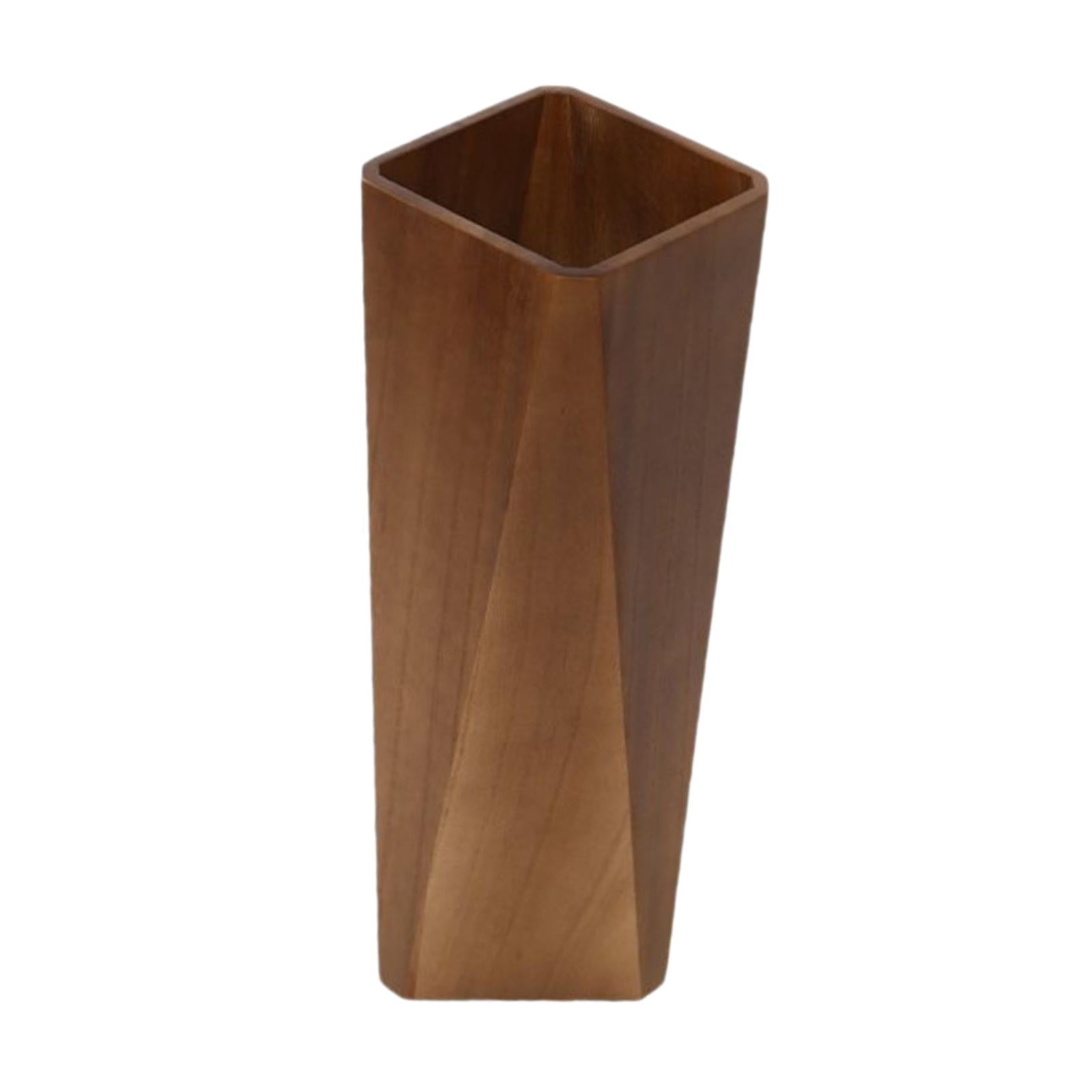 colaxi Umbrella Holder Cane Holder Creative Gift Idea Space Saving Entry Hallway Decor Umbrella Stand for Living Room Entryway Hotel Dark Brown