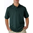 thumbnail image 2 of Hanes Polo en Jersey pour Hommes en Mélange de Coton, m, Vert Forêt Profond, 2 of 7