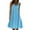 Light Blue, variant on Outfmvch Fall Dresses Womens Dresses Blue Dress Plus Size Dress Contrast Colorblock Note Print Tied Front V Neck High Waisted A Line Midi Dress Womens Dresses Light Blue L