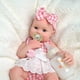 thumbnail image 3 of Muñeca Reborn JIZHI, totalmente de silicona, 40 cm, 2,6 kg, con accesorio, 3 of 6