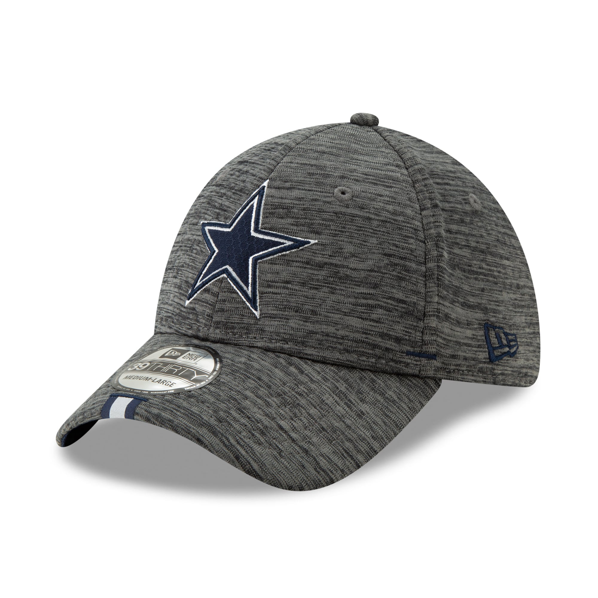 SHADOW TECH Dallas Cowboys graphite New Era 39Thirty Cap 