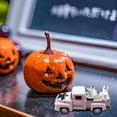 thumbnail image 2 of Haunted Metal Truck Halloween Collectible Alloy Car Model with Removable Ghostly Miniature Ornament Home Decors Gift, 2 of 9