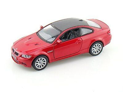 BMW 335i 1:24 Scale Metal Diecast Car Model Die Cast Models Cars 3 Series Red 