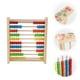 thumbnail image 2 of 1pc Juguete educativo Ábaco de madera Ten Gear Rack Abacus Juguete de madera clásico para niños Niños, 2 of 4