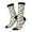 3 Black, variant on Horse Print Adult Socks for Men & Women,Calf Socks, Ankle Socks,Boots Socks,Breathable Casual Sock,Unisex Crew Socks