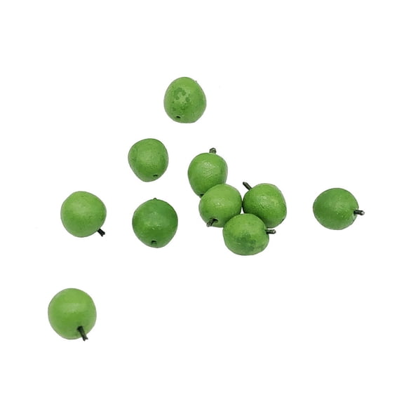 10Pcs 1:12 Dollhouse Miniature Fruit Green Kitchen Dining Model Play Toy Rot 30 Cm