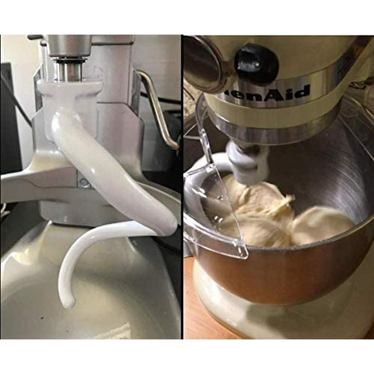 Spiral Dough Hook Replacement for KitchenAid 3.5 qt. Tilt-Head Stand Mixers/Polished 18/8 Stainless Steel Accessories/No coating/Dishwasher Safe