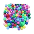 thumbnail image 2 of 150x pelotas de tenis de mesa de entretenimiento Pelotas de pong pelotas hinchables coloridas para juegos escolares decoración de fiestas juegos, 2 of 8